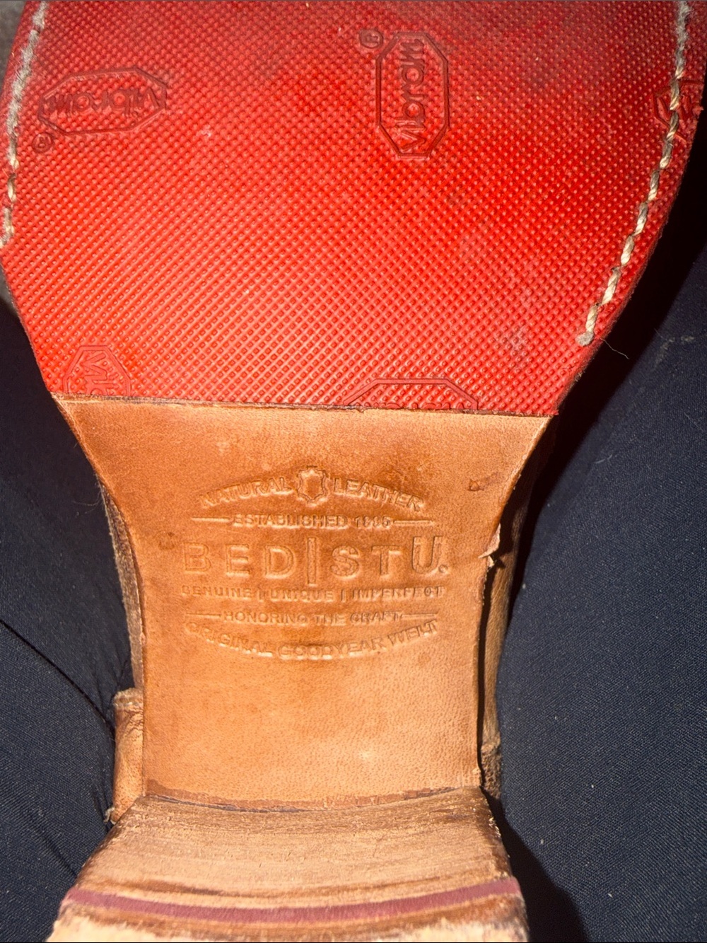 Bed Stu Brown Leather